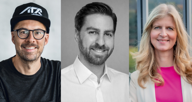 Relevanz statt Reichweite - v.l.: Ulf Michels (Lowa), David Dommel (Deutsche Bank) und Corinna Wartenberg (Viba Sweets) - Quelle: Deutsche Bank, Viba Sweets, Lowa